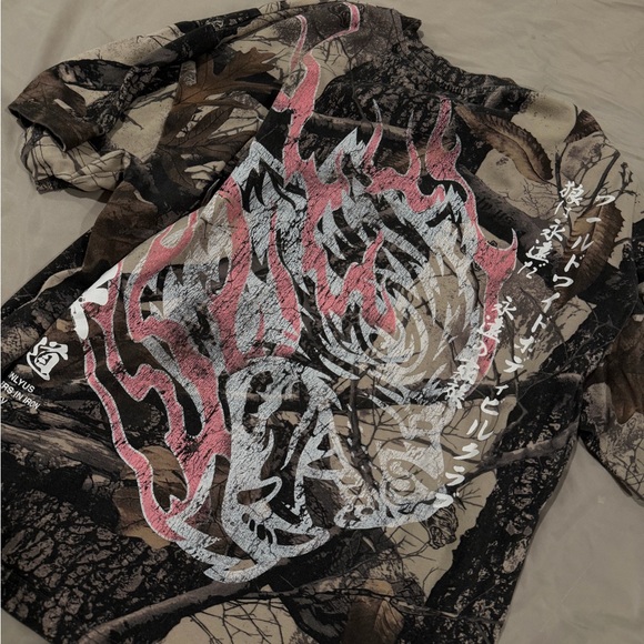 Darc Sport Forest Camo Short Sleeve Tee - Picture 4 of 4